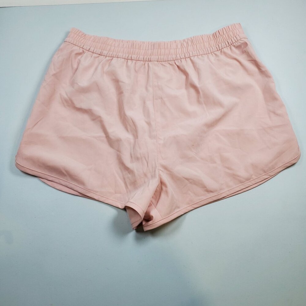 Victoria's Secret PINK High Waisted Booty Shorts Women Size Medium Elastic Waist